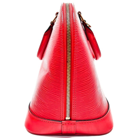 Louis Vuitton  Hand Bag  Alma Red Epi - Picture 3 of 9